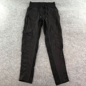 Lululemon Womens Street To Studio Pant II 2 Black Swift Fabric Mid Rise